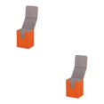 thumbnail image 4 of maskred Boîte Organisatrice pour Deck de Cartes à Collectionner, Rangement Porte-Cartes, 100+ Supports pour Cartes MTG, Orange, 104x83x80 mm, Ensemble de 2, 4 of 6