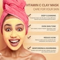 POP MODERN.C Turmeric Vitamin C Clay Mask Deep Cleansing Face Mask Skin