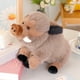 thumbnail image 1 of Muñeco de cerdo de peluche Juguete de peluche suave | Adorable piel sintética de jabalí | Marrón o café | Relleno de algodón de polipropileno | 9,8 x 3,9 x 2,8 pulgadas | Decoración de regalo de, 1 of 5