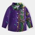 thumbnail image 6 of Bnwani Carnival Toddler Shirts Long Sleeve Crew Neck Casual Fashion Cute Printed Pocket Tops 4-5t, 6 of 7