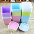 thumbnail image 5 of MesaSe 10Pcs Flower Pots Square Planters Pot Tray Plastic Pots For Plants Garden Decor, 5 of 5