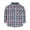 Blue - 399, variant on Levi's Boys Plaid LS Button Up Shirt, Orange, Infant, 12 mos