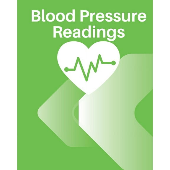 Blood Pressure Readings: 8×10" BP Tracker for Medical Officers (Paperback)