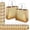 Gold, variant on 48 Pcs Gold Reusable Gift Bag with Handle 12.2 x 4.72 x 11.02 Inch Wedding Reusable Grocery Tote Gift Bag Bulk Non Woven Bridesmaid Goodie Bags for Wedding Baby Shower Birthday Party Favor