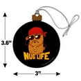 thumbnail image 6 of Nug Life Chicken Nugget Funny Humor Wood Christmas Tree Holiday Ornament, 6 of 7