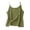 Army Green, variant on Linen Tank Tops for Women Spaghetti Strap Sleeveless Solid Casual Loose Crop Tops Vacation Beach Travel Summer Basic Top, Beige XXL