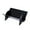 Black-As shows, variant on Hovmgk Transparent Acrylic Book Stand, Adjustable Desktop Picture Book Shelf for Kids & Students, Storage Organizer for Reading, Desk & Study Room Use, Durable Book Holder
