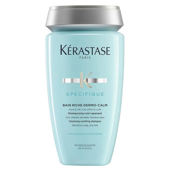Kerastase Specifique Bain Riche Dermo-Calm Shampoo for Unisex, 8.5 oz / 250 ml