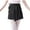 Black, variant on Lovskoo Girls Women Ballet Skirt Dance Wrap Skirt Chiffon Toddler Ballet Skirts Black