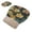 Maple Leaves Vector, variant on Winter Cat Sleeping Bag For Indoor Pet Sleeping Bag 18.9'x22.8' Soft-colored Flowers