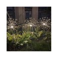 thumbnail image 2 of LED Solar Firework Light Outdoor Solar Lights 90 LED DIY Fireworks Stake Landscape Starburst Fairy Decorative Lights for Pathway Flowerbed Patio, 2 of 5