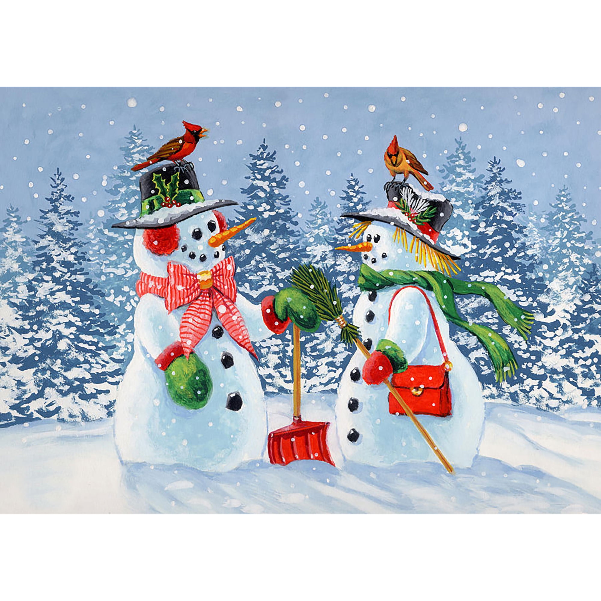 5D Full Drill Diamond Painting Art Craft Snowman Christmas Kits Art Decoration 