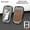 gun brown single, variant on For Toyota D 2/3/4 buttons key case RAV4 Camry 55 Yaris Hybrid Auri Key Case Zinc alloy+leather Car Holder Shell Key Cover Case