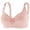 Pink, variant on Lace Bras for Women Plus Size Wireless Everyday Bra Comfort Supportive Full Coverage Bralettes for Older Women L
