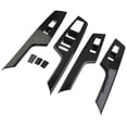 thumbnail image 2 of 7 Pcs Car Interior Door Handle Bowl Cover Trim Carbon Fiber Style Fit for Kia EV6, 2 of 10