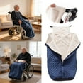 thumbnail image 1 of BotaniNest Heated Blanket For Wheelchair Users Portable Warming Throw With Adjustable Temperature And Auto Shutoff, 1 of 7