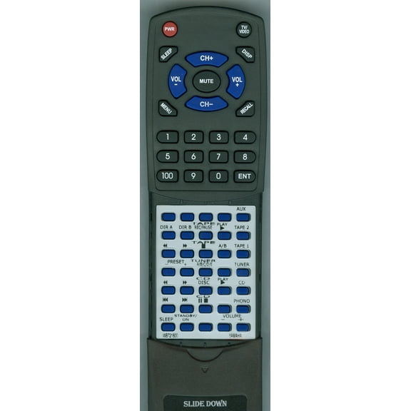 Replacement Remote for YAMAHA WB721800, RTWB721800, RAX12