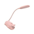 thumbnail image 4 of GOOHOCHY Lámpara de escritorio con forma de gato, lámpara de mesa de dibujos animados, lámpara de mesa recargable por USB, lámpara de noche para niños, 4 of 7