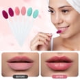 thumbnail image 2 of Brocha exfoliante para labios Patelai de silicona de doble cara, 24 unidades, 2 of 7