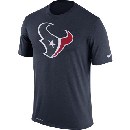 UPC 640135773471 product image for Nike Men's Houston Texans Legend Logo Performance Navy T-Shirt | upcitemdb.com