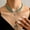 9, variant on Layered Boho Beaded Necklace for Women Earthy Coconut Shell Wooden Tigers Eye Beads Necklace Summer Beach Hawaiian Surfer Choker Necklace for Men