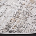 thumbnail image 3 of SAFAVIEH Princeton Shavonne Abstract Area Rug, Ivory/Grey, 6'7" x 6'7" Round, 3 of 8