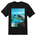 thumbnail image 2 of Plus Size Shirt for Women Black Tops for Women Short Sleeves Shirt for Women Sea Turtle 9 T Shirt Oversized Shirt for Women S, 2 of 5