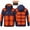 Y1-Blue, variant on Heated Jacket for Men, Graphene Heating Hood Jacket, Soft Shell No 12V Battery Pack, Winter Electric Heating Coat