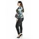 thumbnail image 2 of Blusa satinada multicolor Roman Fashion Tallas Extras 1844 Verde Azul 38, 2 of 6