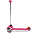 thumbnail image 3 of Micro Kickboard - Mini Original 3-Wheeled, Lean-to-SteerScooter for Preschool Kids, Age 2-5, Pink, 3 of 6