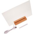 thumbnail image 4 of Desktop Dry-Erase Board Clear Message Board Office Desktop Whiteboard Acrylic Writing Board, 4 of 7