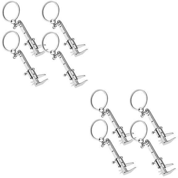 2 Pieces Coquette Keychain Keychains Vernier Caliper Buckle