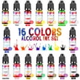 thumbnail image 1 of LETIGO Epoxy Resin Pigment - 16 Colors 3D Liquid UV Resin Coloring Dye Colorant Pigment Mix Color DIY Set for Art, Paint, Crafts - 0.35oz Each, 1 of 7