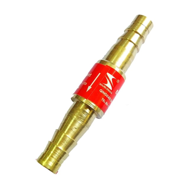 Supresor De Retroceso De Llama Fácil De Instalar Compacto Fácil De Controlar Ligero Metal Rojo Acetileno 10 Mm Acetileno rojo 10 mm