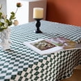thumbnail image 3 of Inteprter Cubierta de Centros de de boda Protector de escritorio Engrosamiento interior Mantel a cuadros Jardín Picnic Fiesta Eventos Barbacoa Mostrada 90*140 Inteprter HA071315-03, 3 of 6