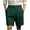 Green, variant on fheaev Golf Dress Shorts for Men Solid Color Button Zipper Casual Summer Beach Shorts Flat Front Shorts for Work Casual