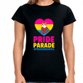 thumbnail image 2 of Pride Parade LGBT Flag Gay Pride Month Lesbian Transgender Womens T Shirts, 2 of 8