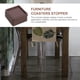 thumbnail image 3 of GOOHOCHY 4 posavasos cuadrados de goma para muebles, almohadillas antideslizantes para patas de sillas y ruedas., 3 of 8
