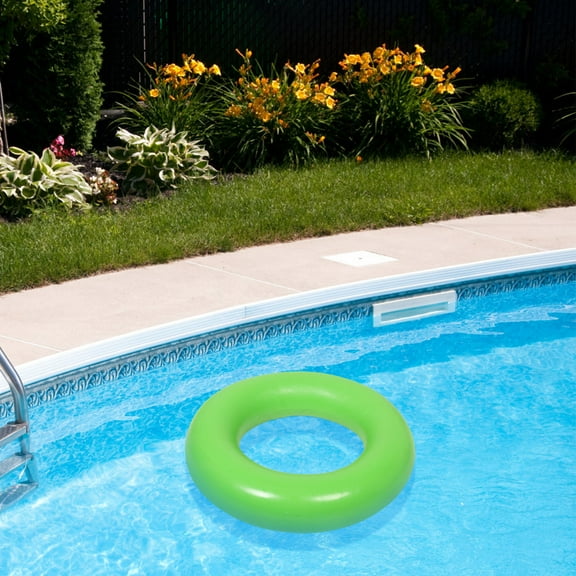 WEUVEB Black Inflatable Swimming for Adults, and Pool Float, Beach and Water Fun Accessory