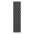 thumbnail image 3 of Unique Loom Decatur Collection Area Rug - Trellis (2' x 8' Runner Black/Ivory), 3 of 7