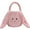Pink, variant on Easter Bag Basket Plush Rabbit Gift Bag Easter Gift Basket Rabbit Buckets With Long Plush Ear For Party Decorations Candy Gifts Bags