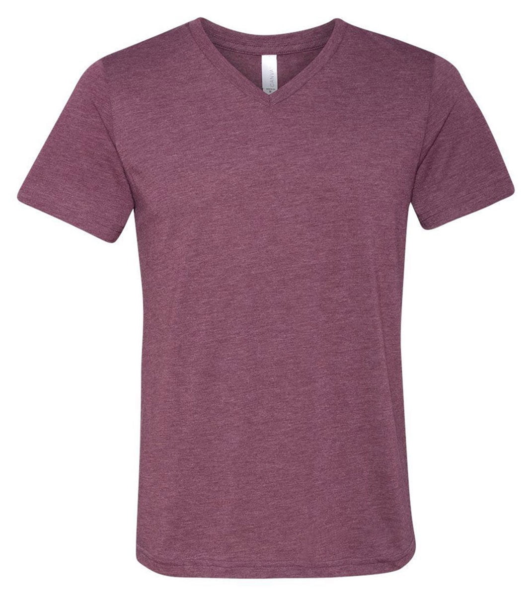 Bella Unisex Triblend V-Neck, Pack of 3 - Walmart.com
