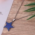 thumbnail image 3 of Collar con colgante de estrella de mar con sensor de temperatura que cambia de color, joyería para mujer, 3 of 5