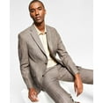 thumbnail image 4 of Alfani Men’s Slim-Fit Stripe Linen Suit Jacket, Light Brown, 38R, 4 of 4