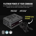 thumbnail image 4 of Fuente de alimentación ATX Corsair HX1000i totalmente modular y de ruido ultrabajo - Compatible con ATX 3.1 y PCIe 5.1 - Ventilador con cojinetes fluidodinámicos - Compatible con el software CORSAIR i, 4 of 5