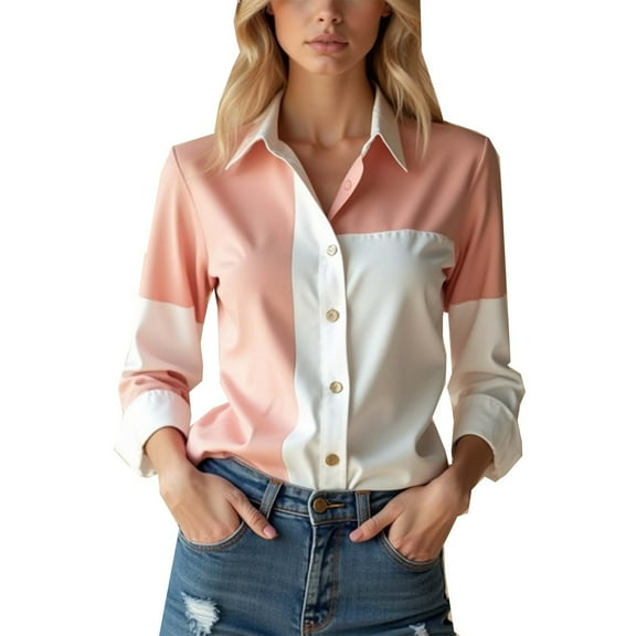 Long Sleeve Blouses Work Womens Tops Pullover Oversized Tops My Items My Order