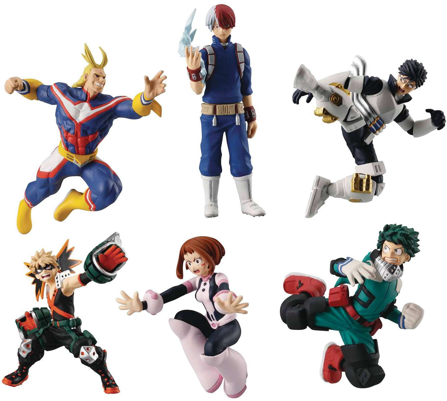 Caixa com 6 Personagens Smash My Hero Academia Banpresto em Promoção na  Americanas