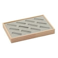 thumbnail image 1 of relayinert Wood Impact-resistant Jewelry Display Tray Wide Application Non-toxic Odorless Exquisite Craft Grey 1Set, 1 of 6