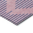 thumbnail image 4 of Addison Rugs Chantille Indoor/Outdoor Transitional Geometric Pink Washable Round Rug, 8' x 8', 4 of 6