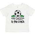 thumbnail image 3 of Inktastic Soccer My Daddy is the Coach Boys or Girls Baby T-Shirt, 3 of 5